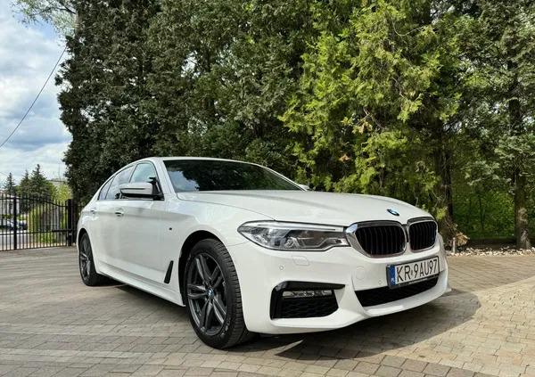 bmw seria 5 świętokrzyskie BMW Seria 5 cena 133000 przebieg: 114000, rok produkcji 2017 z Kraków